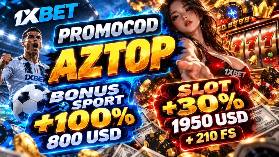 1xbet promo kod olish yoʻli bilan sport va slot bonuslarini qanday faollashtirish mumkin